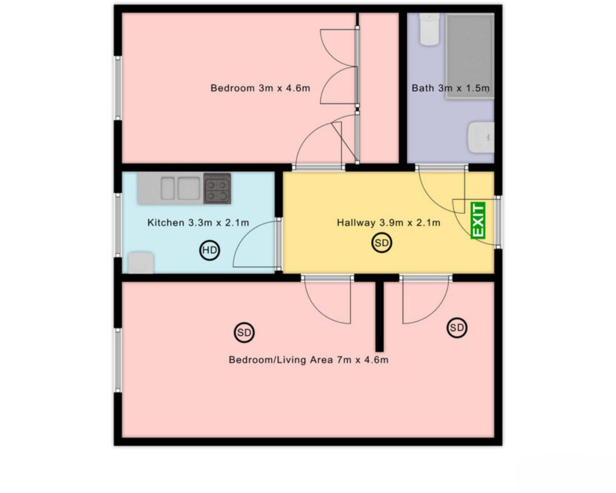 Central Serviced Apartments - 2 Bedroom - Walk Away From City Centre & Universities - Sleeps 4 - 1 X Double 2 X Single - Smart Tvs In All Rooms - Short Term Stays Welcome - Walk Away From Train & Bus Station - Preferred Location For Short Stay In Dun Dundee Exterior foto