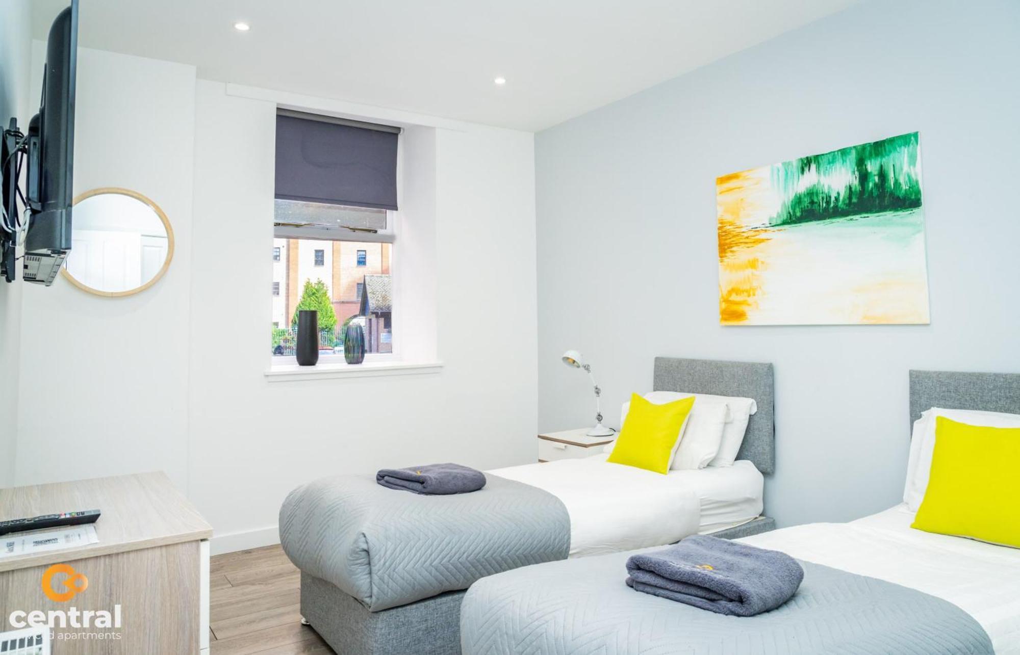 Central Serviced Apartments - 2 Bedroom - Walk Away From City Centre & Universities - Sleeps 4 - 1 X Double 2 X Single - Smart Tvs In All Rooms - Short Term Stays Welcome - Walk Away From Train & Bus Station - Preferred Location For Short Stay In Dun Dundee Exterior foto