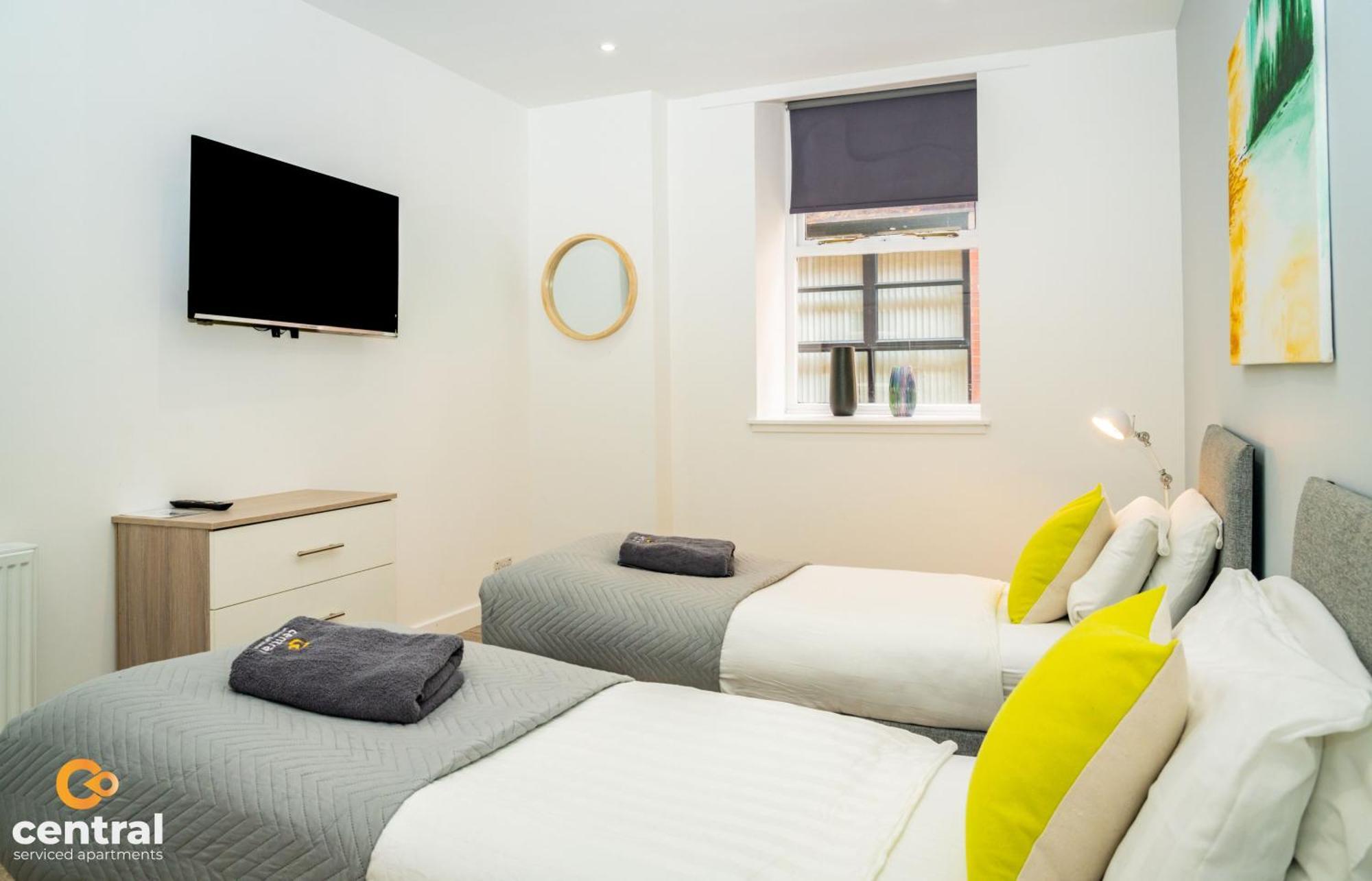 Central Serviced Apartments - 2 Bedroom - Walk Away From City Centre & Universities - Sleeps 4 - 1 X Double 2 X Single - Smart Tvs In All Rooms - Short Term Stays Welcome - Walk Away From Train & Bus Station - Preferred Location For Short Stay In Dun Dundee Exterior foto