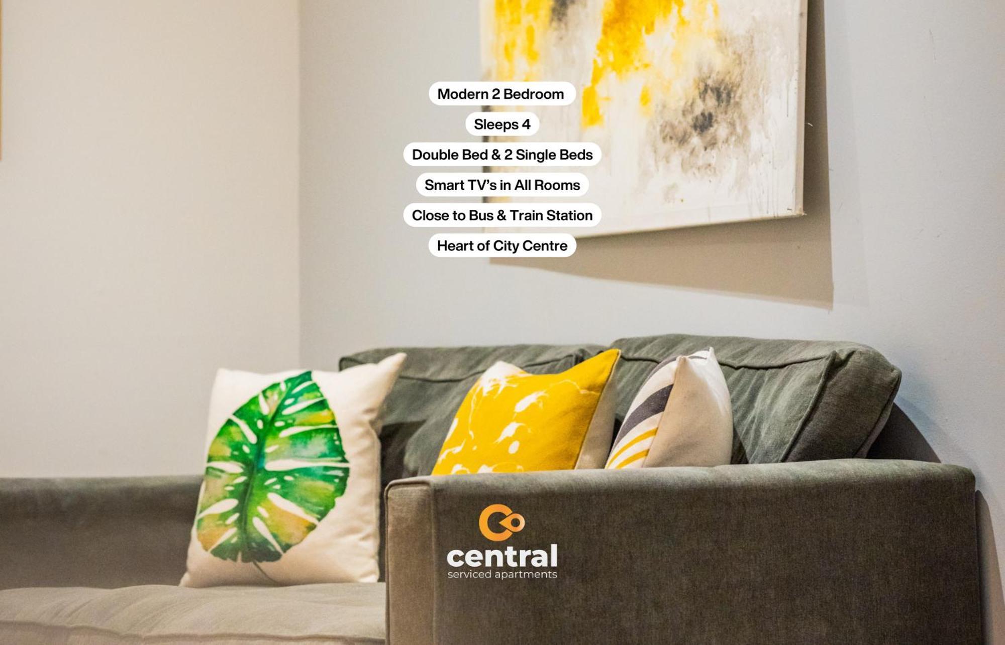 Central Serviced Apartments - 2 Bedroom - Walk Away From City Centre & Universities - Sleeps 4 - 1 X Double 2 X Single - Smart Tvs In All Rooms - Short Term Stays Welcome - Walk Away From Train & Bus Station - Preferred Location For Short Stay In Dun Dundee Exterior foto
